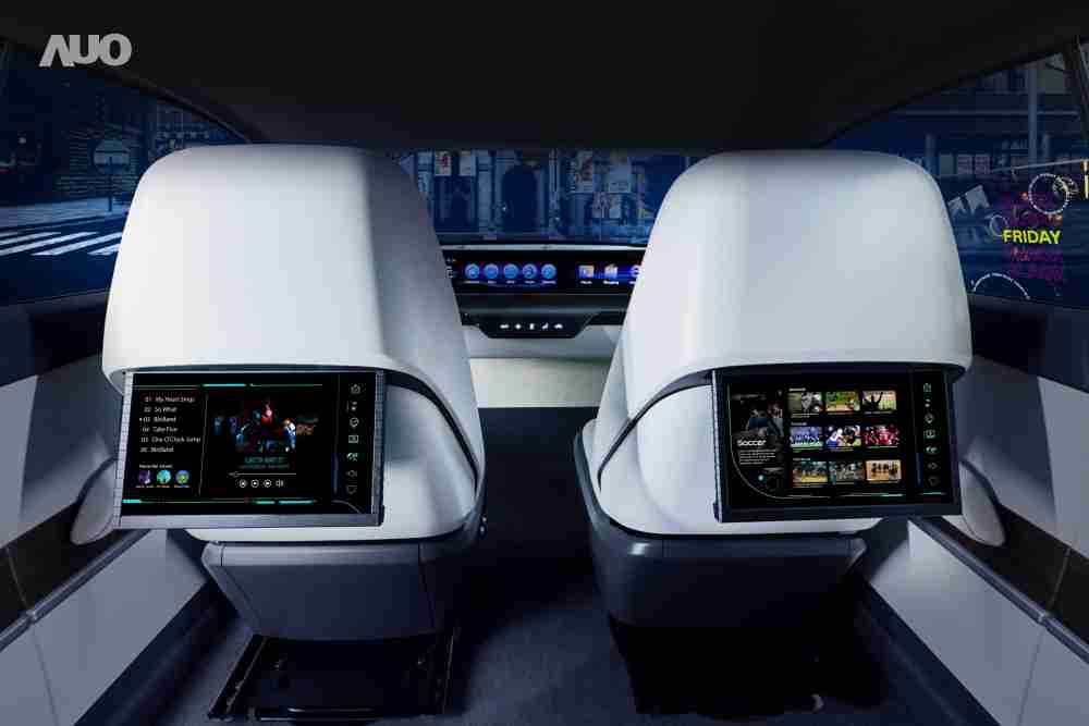 冰球突破新一代Smart Cockpit 2024，，以Micro LED先进显示技术优势，，，，创建〝可卷式后座娱乐显示器〞，，，仅在互动时才显示出所需画面及信息，，，，扩充更丰富的娱乐和交互信息服务，，，，获国际奖项荣耀